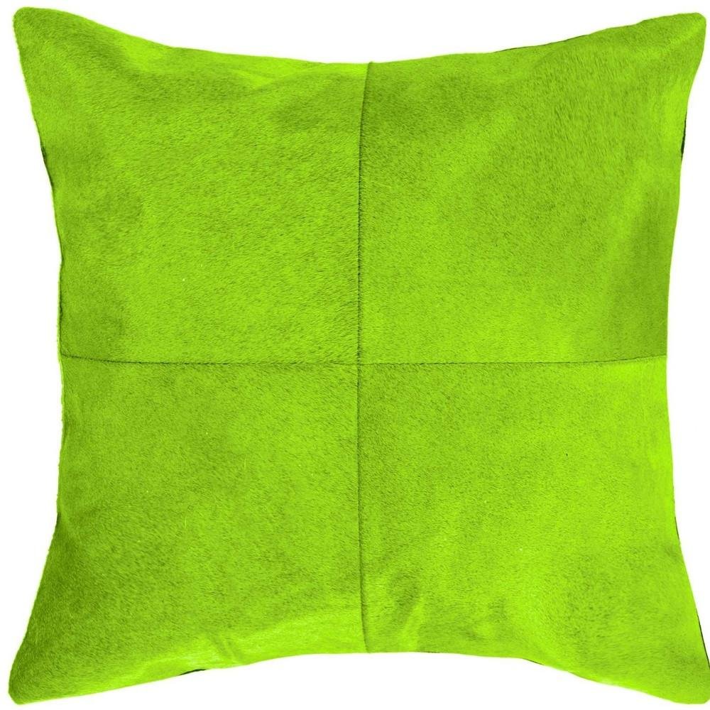 18" X 18" X 5" Lime Quattro Pillow - Image 3