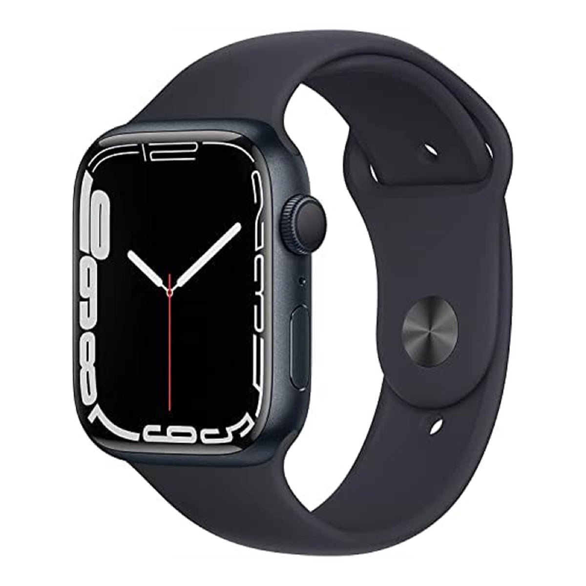Apple Watch Series 7 45mm – Midnight Black/Black Sport Band