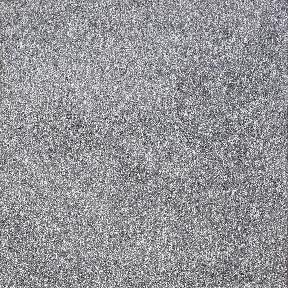 8' X 11' Gray Shag Hand Woven Area Rug - Image 4