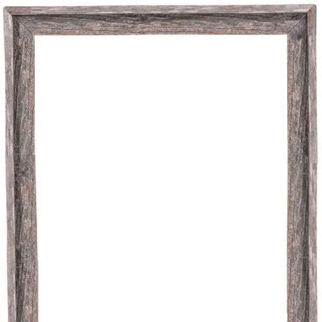 18" x 24" Gray Wood Hanging Picture Frame - Image 4