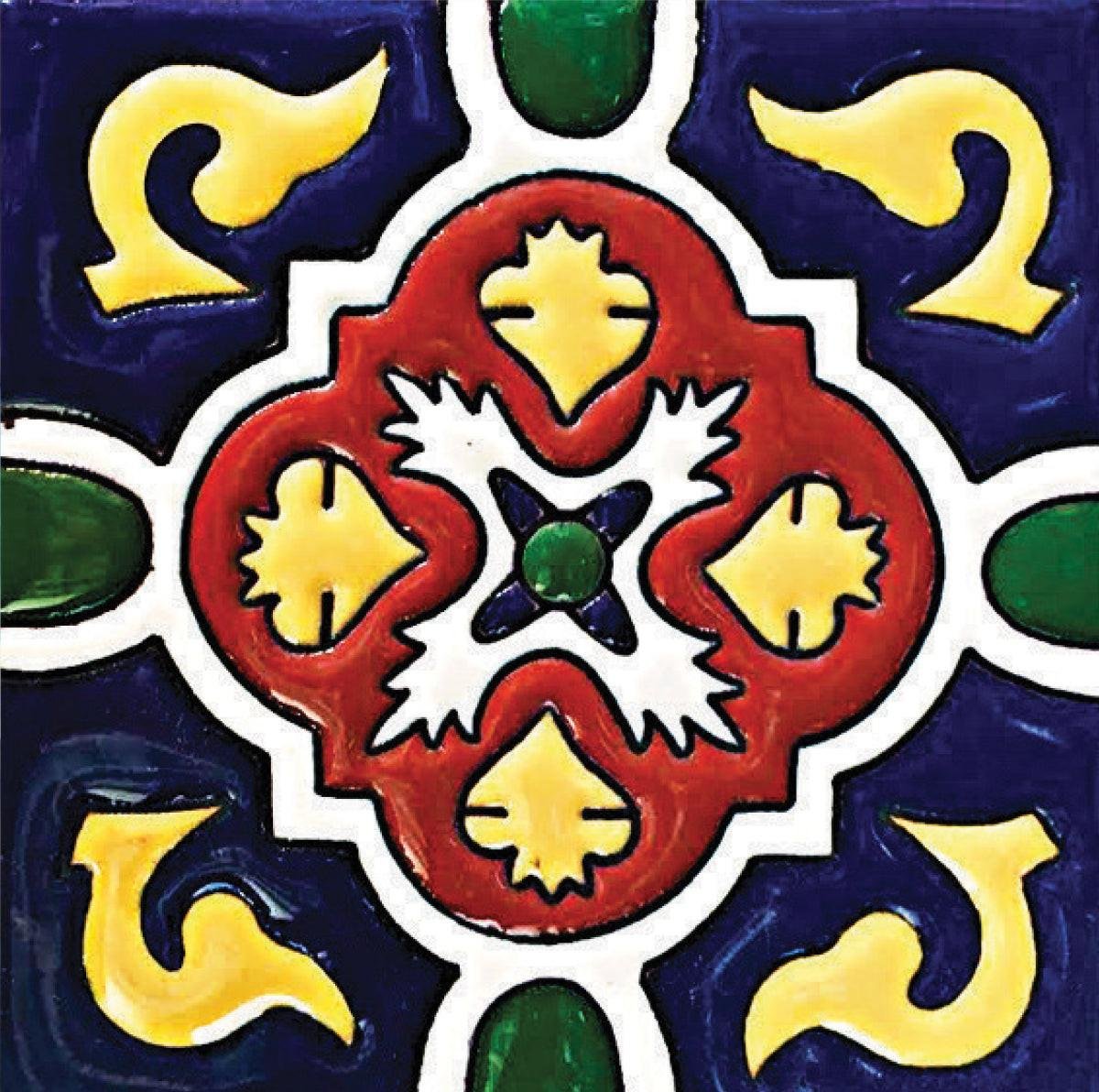 4" X 4" Festival Brights Mosaic Peel And Stick Removable Tiles - Image 5