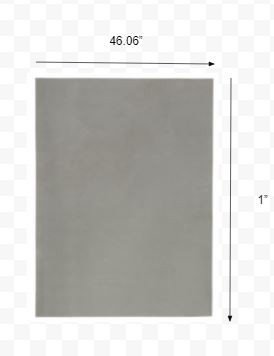 4' x 6' Gray Non Slip Rug Pad - Image 7