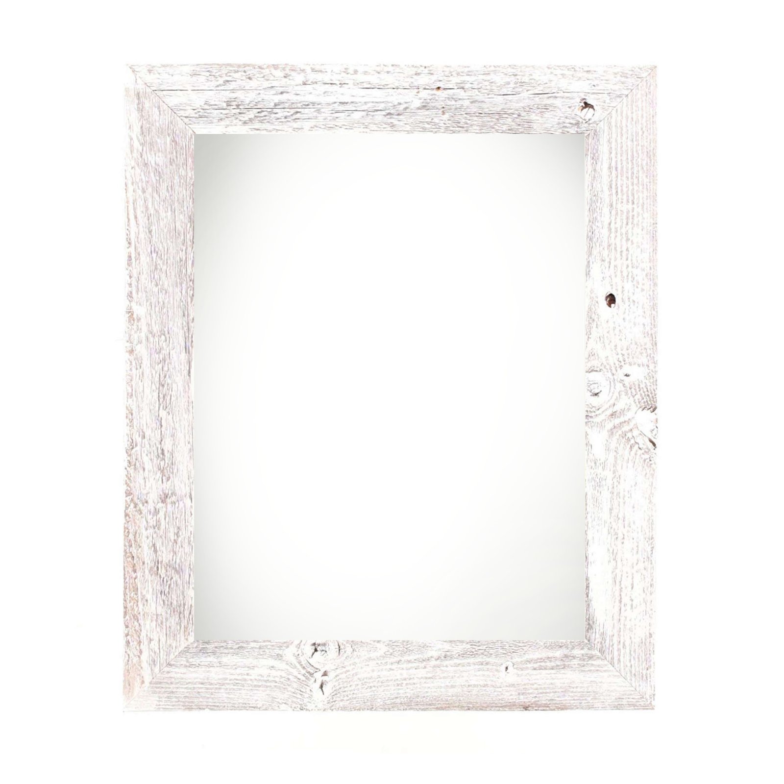 22" x 28" White Wood Hanging Picture Frame - Image 2