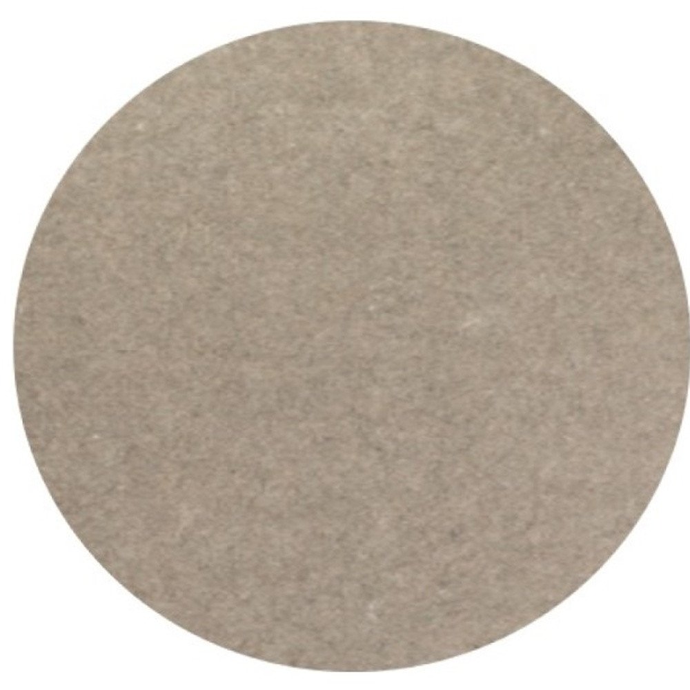 8' Round Gray Non Slip Rug Pad - Image 2