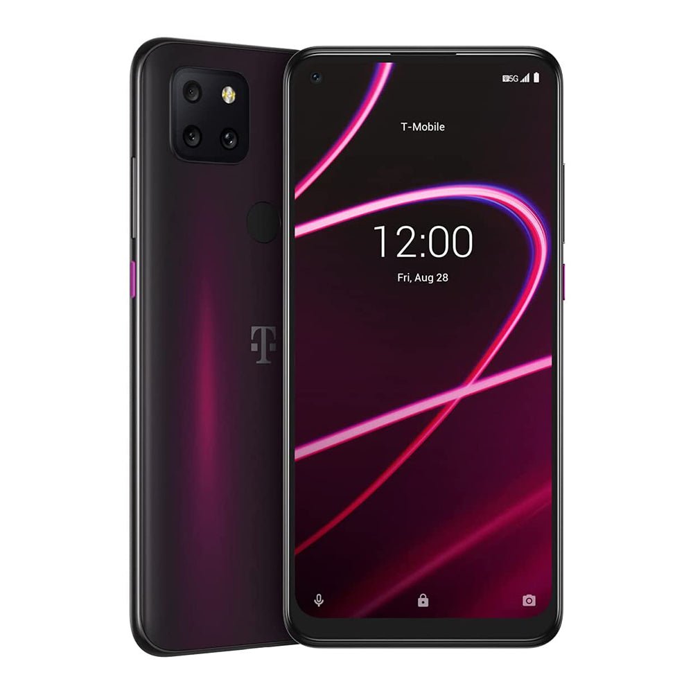 T-Mobile REVVL 5G – Nebula Black — Screen Burn / Shadow (AS-IS)