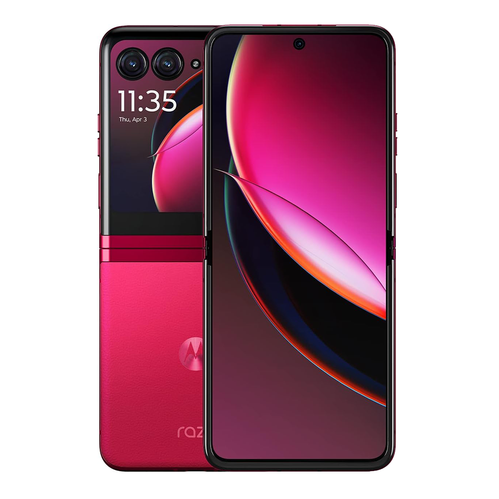 Motorola Razr 40 Ultra 5G (2023) – Viva Magenta — Heavy Scratches (AS-IS)