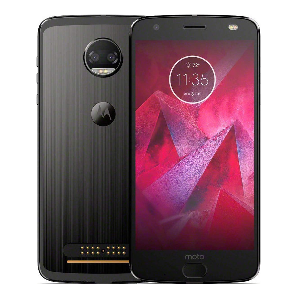 Motorola Moto Z2 Force – Lunar Gray — Screen Burn / Shadow (AS-IS)