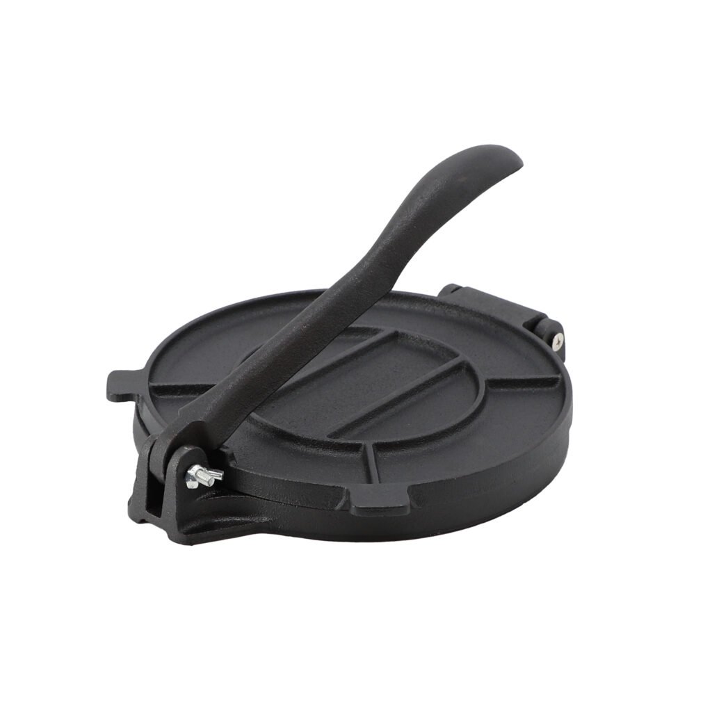 Megachef 7.9 Inch Heavy Duty Round Cast Iron Tortilla Maker Press